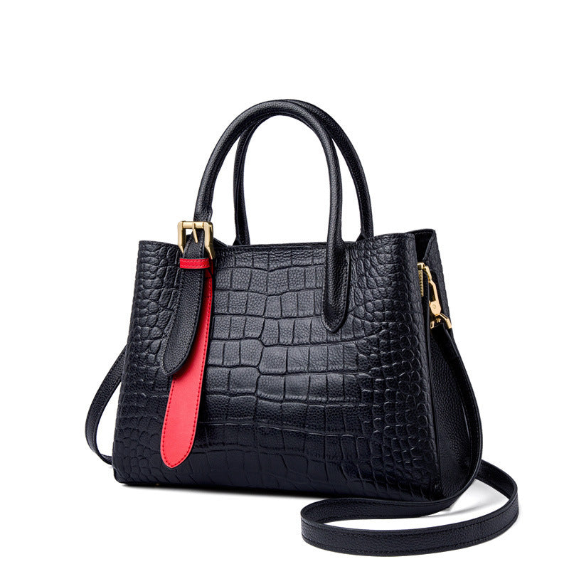 Retro Large-capacity European American Shoulder Handbags