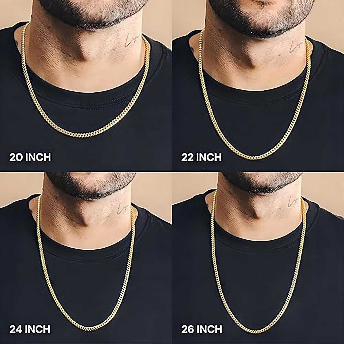JAXXON Cuban Link Chain - Mens Necklace