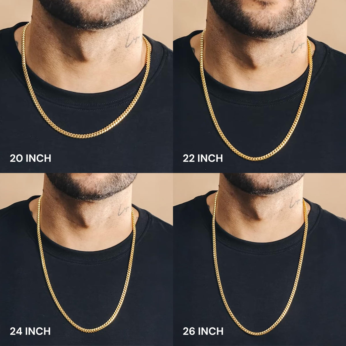 JAXXON Cuban Link Chain - Mens Necklace