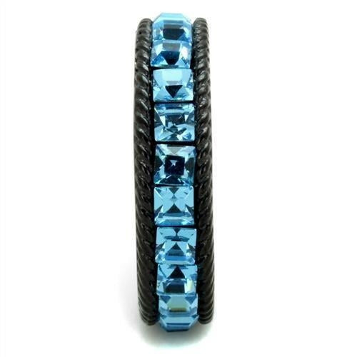 Black Ion Plated Stainless Steel Ring