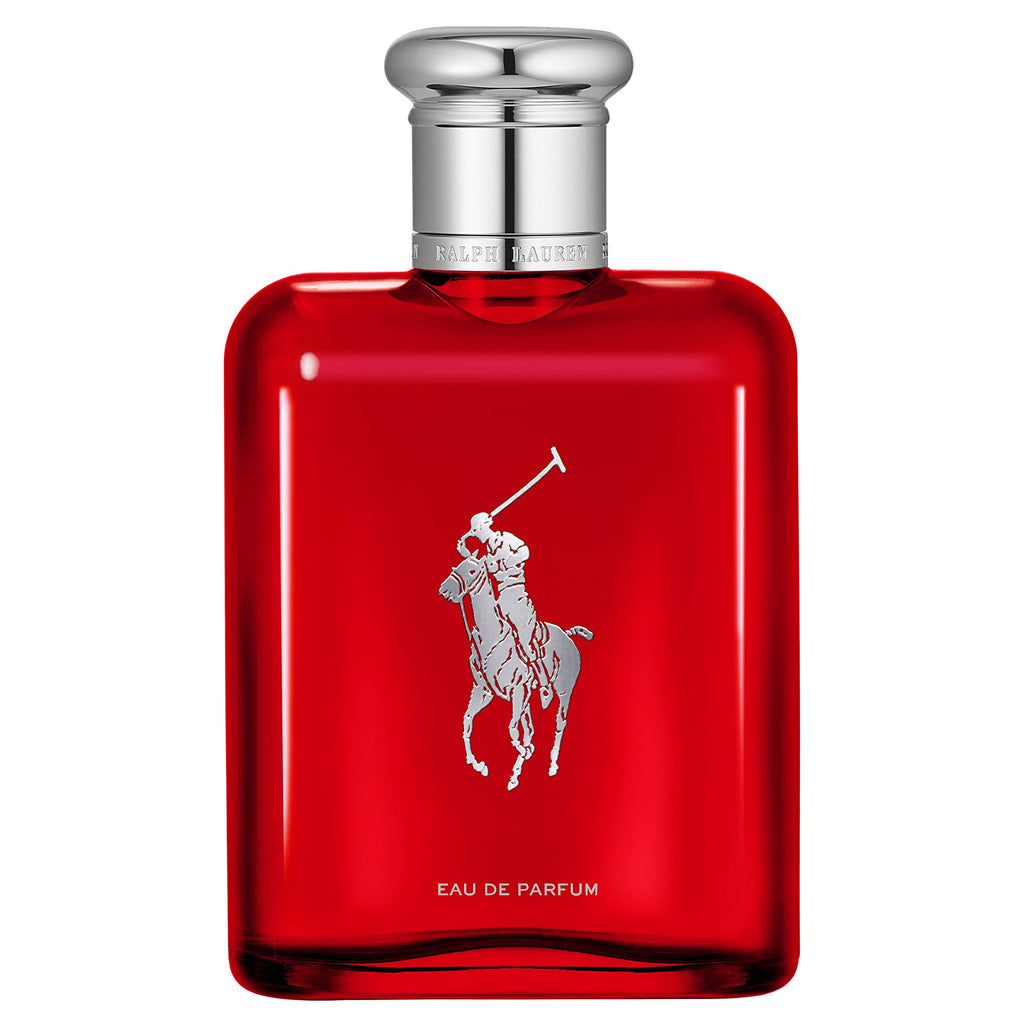 RALPH LAUREN FRAGRANCES Polo Red - Eau de Parfum - Mens Cologne - Woody & Spicy - With Ginger Sage and Cedarwood - Medium Intensity - 4.2 Fl Oz