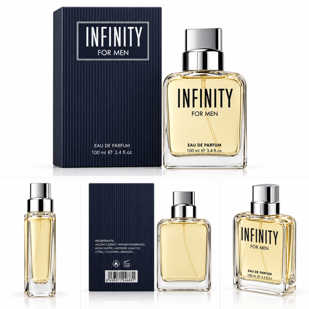 Sandora Fragrances Mens Perfume Unique and Sophisticated Scent with Citrus Green Leaves Lavender Sage and Amber Notes - 3.4 fl oz Bottle