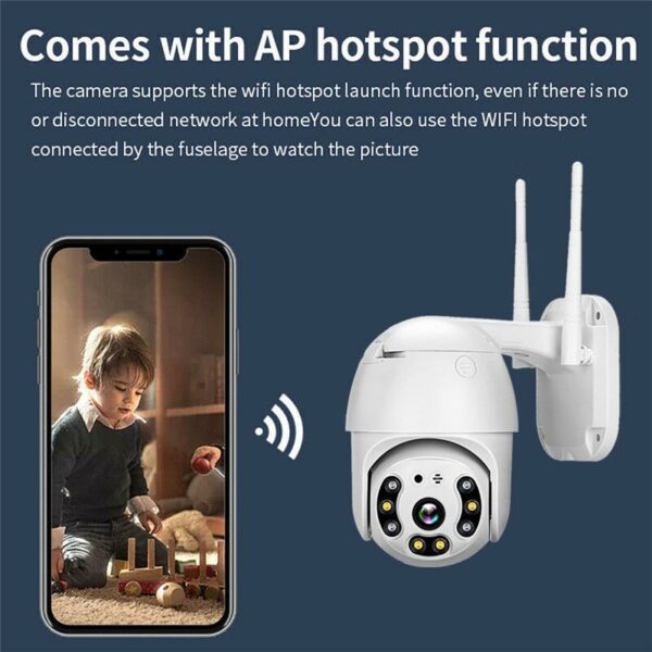 WI-FI Outdoor security camera 1080P FULL HD - Image 4